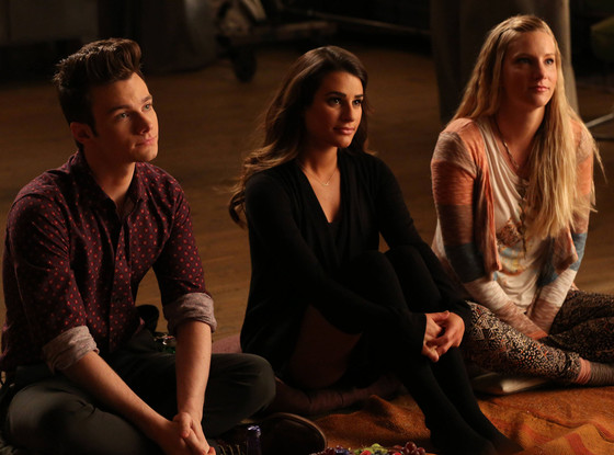 Chris Colfer, Lea Michele, Heather Morris, Glee Chris Colfer, Lea Michele, Heather Morris, Glee